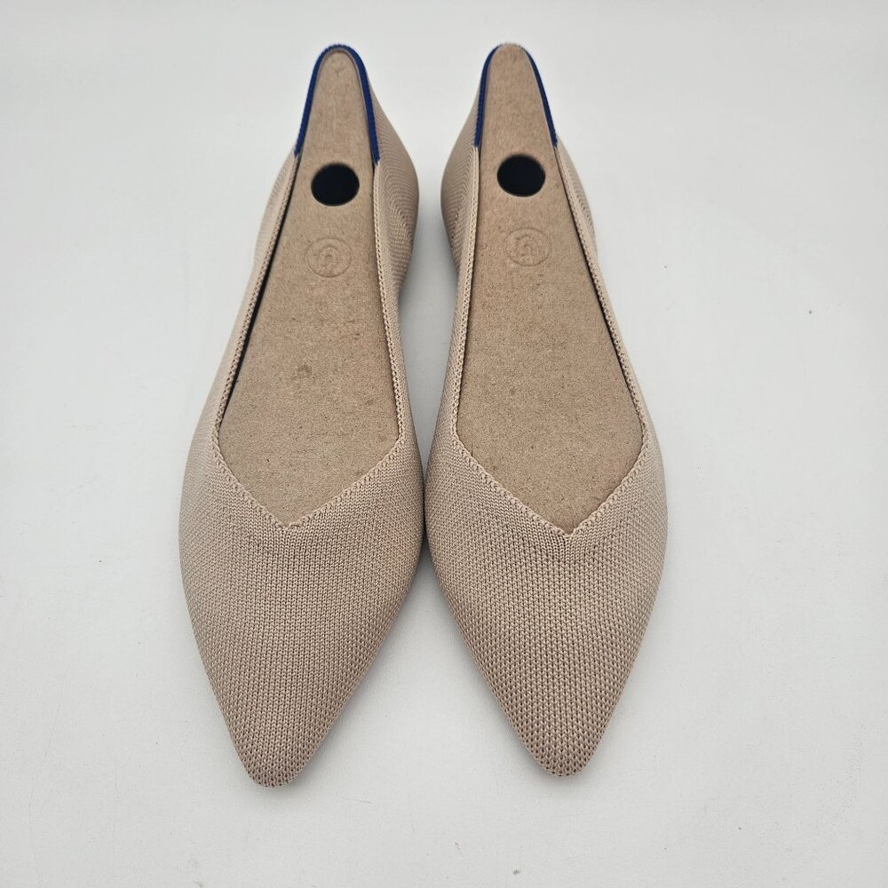Rothys The Point Ecru Slip On Flats Womens Sz 10 NEW